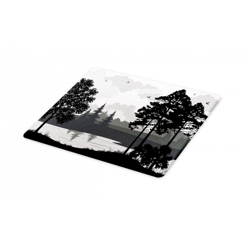 Tree River Flying Bird Cutting Board