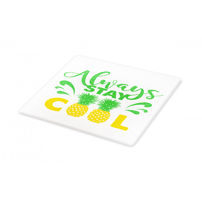 Summer Vibe Pineapple Cutting Board