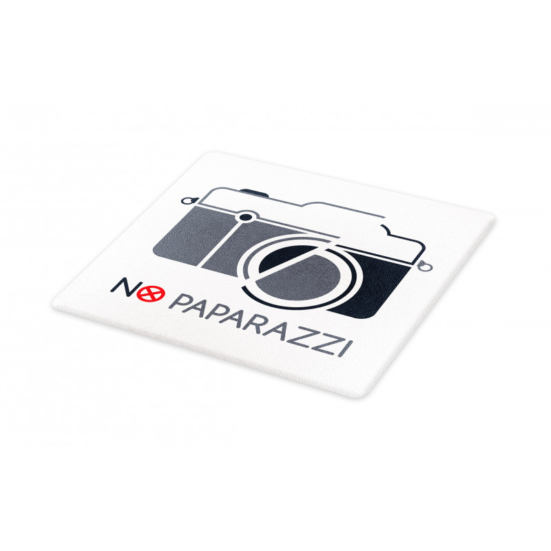 Camera with No Paparazzi Cutting Board