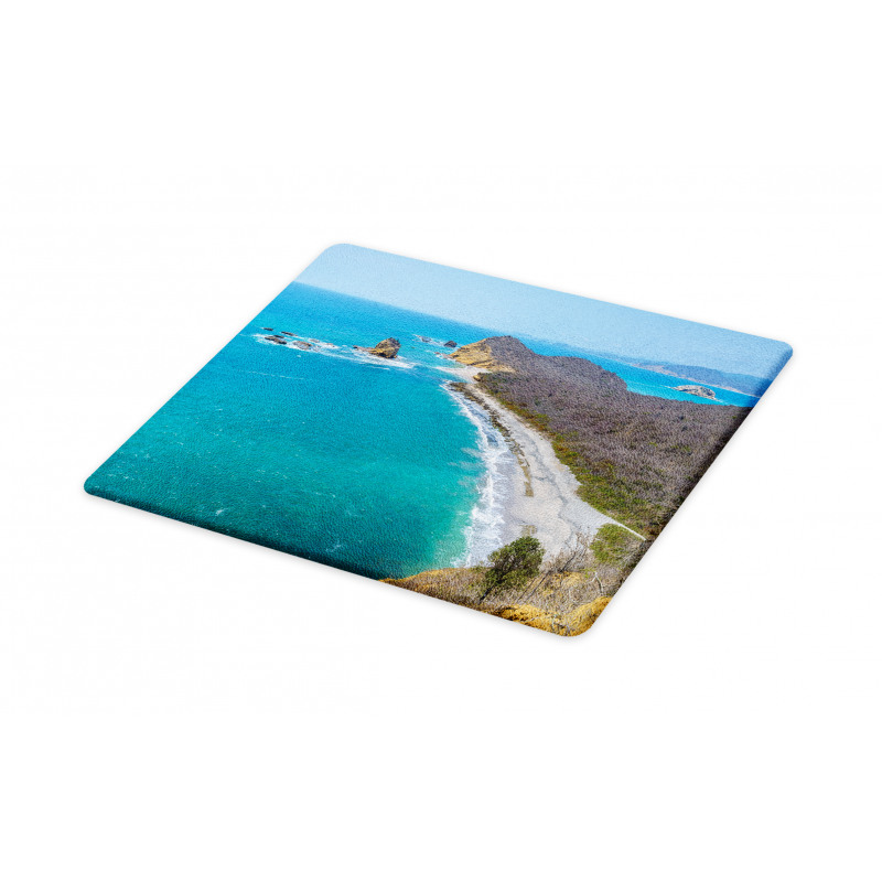 Los Frailes Beach Panoramic Cutting Board