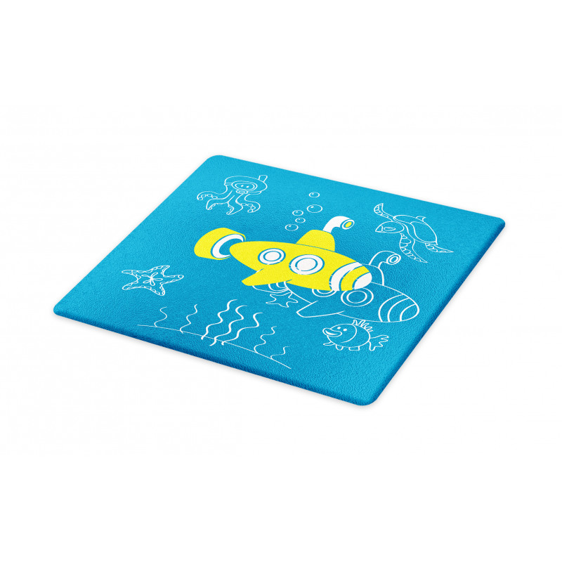 Kids Cartoon Underwater Cutting Board