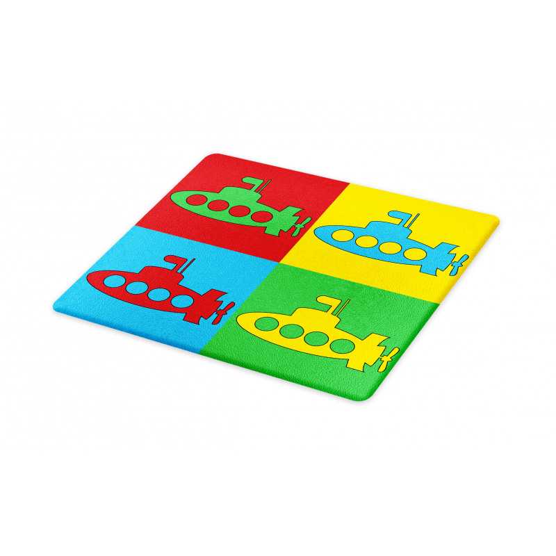 Nursery Pictogram Squares Cutting Board