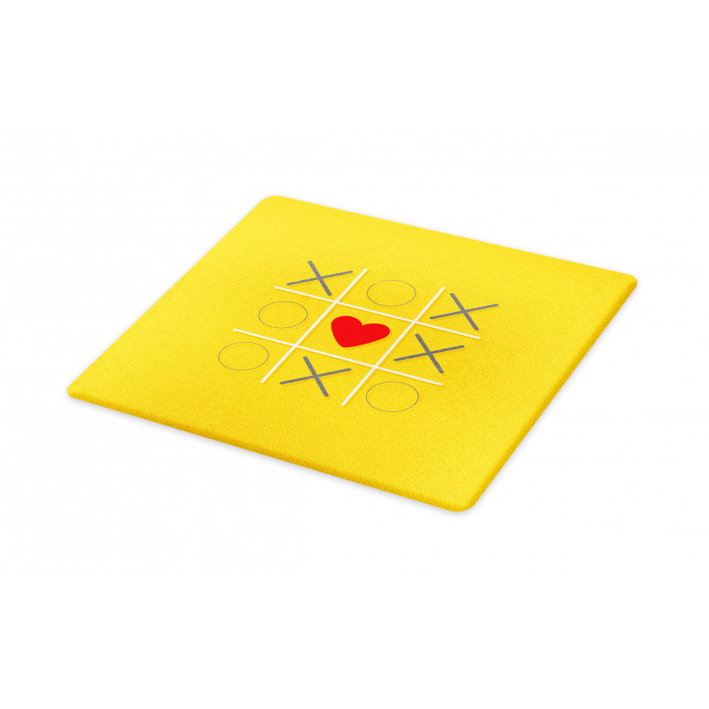 Tic Tac Toe Inspired Love Win Cutting Board