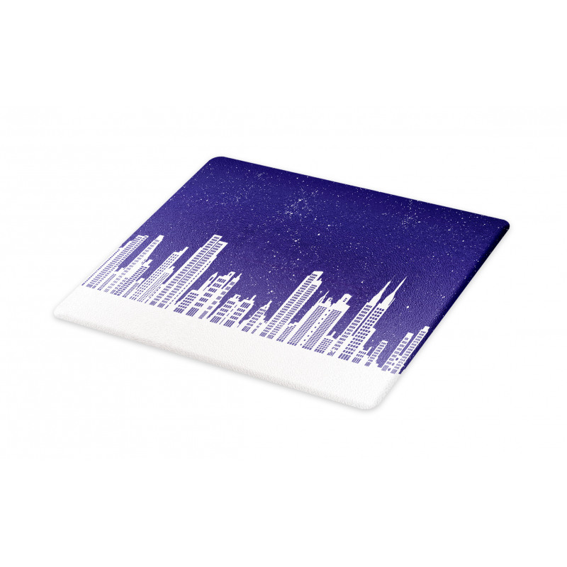 New York Skyline Starry Night Cutting Board