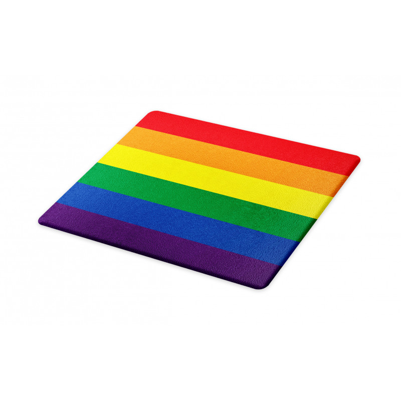 Simplistic Design LGBT Flag Cutting Board