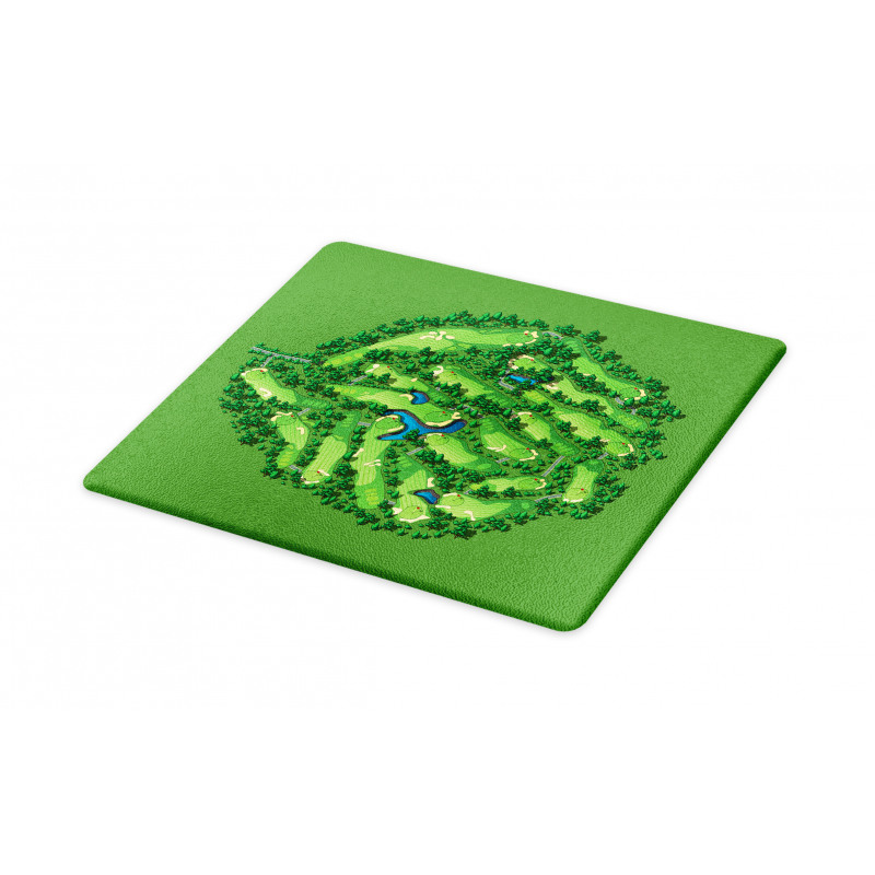 Setting with Water Hazards Cutting Board