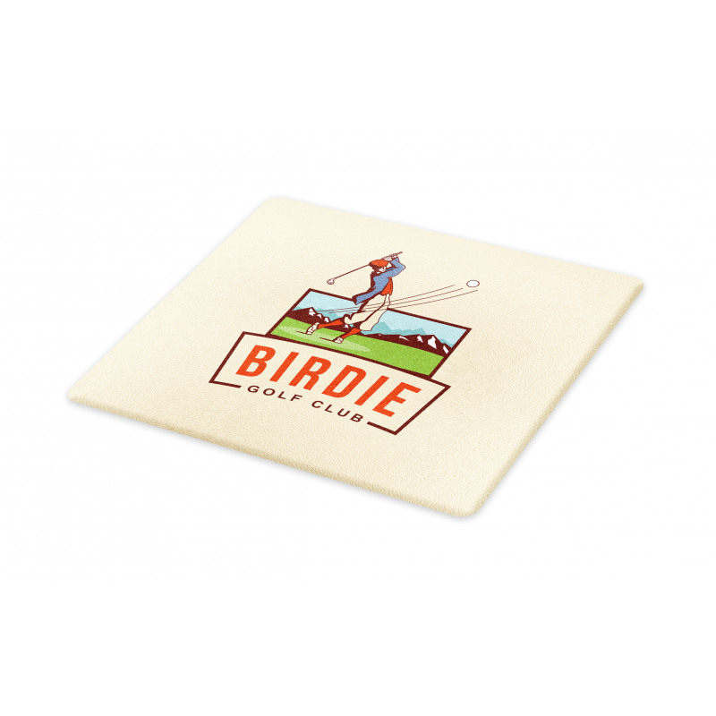 Birdie Golf Club Advertisement Cutting Board