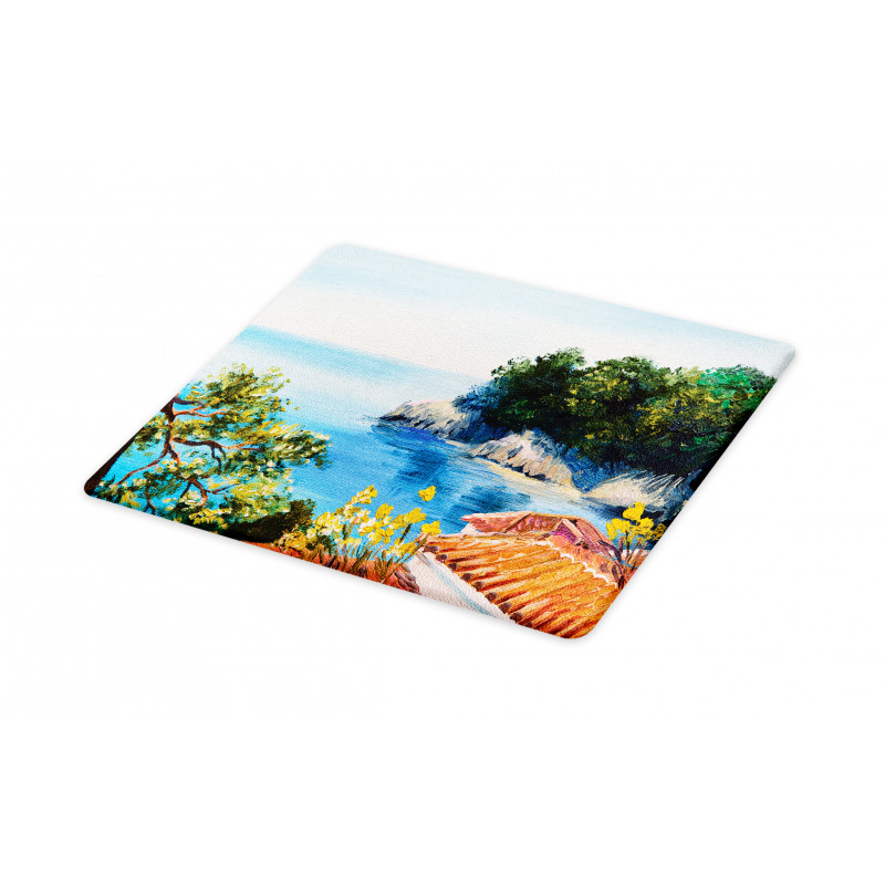 Mediterranean Scenery Cutting Board