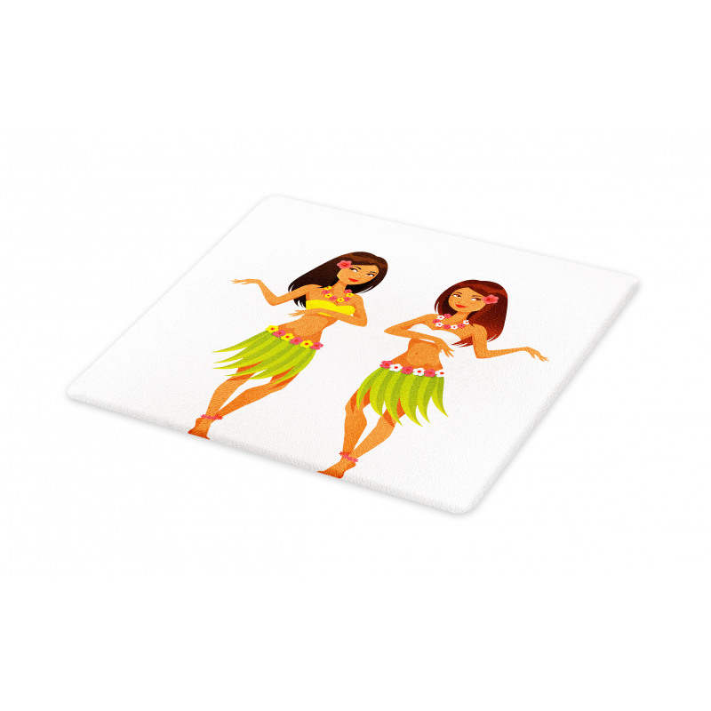 Exotic Floral Costumes Cutting Board