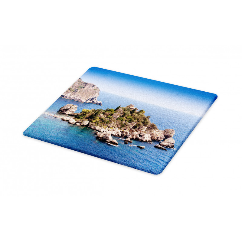 Taormina Beach Rocky Island Cutting Board