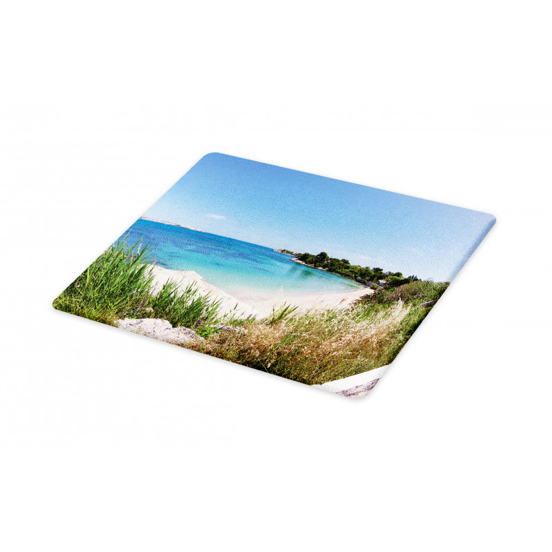 Panoramic Sandy Coastline Cutting Board