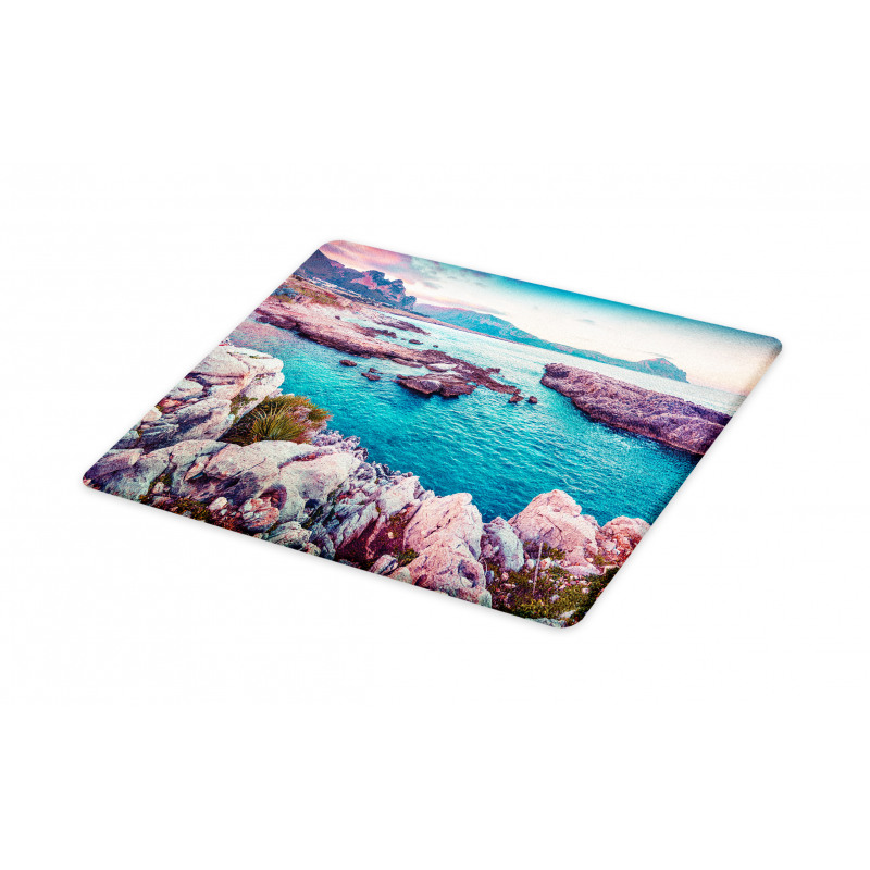 Vibrant Mediterranean Sea Cutting Board