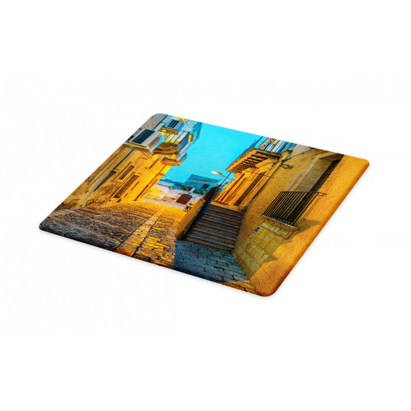 Narrow Alley Street Building Cutting Board