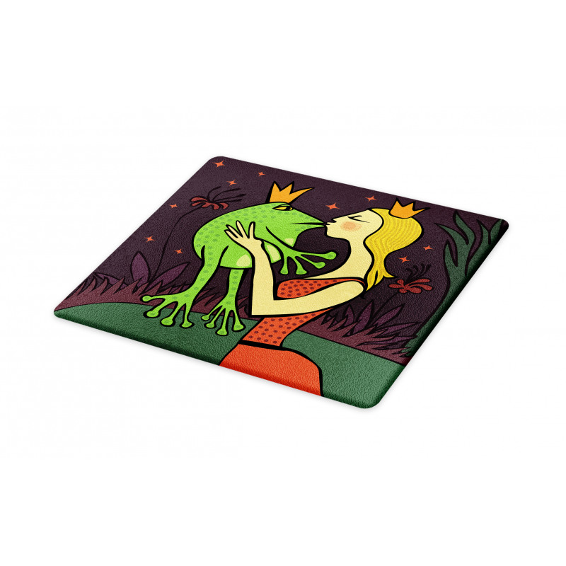 Princess Kissing the Frog Cutting Board