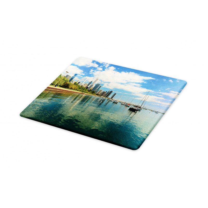 Lake Michigan Day Scenery Cutting Board