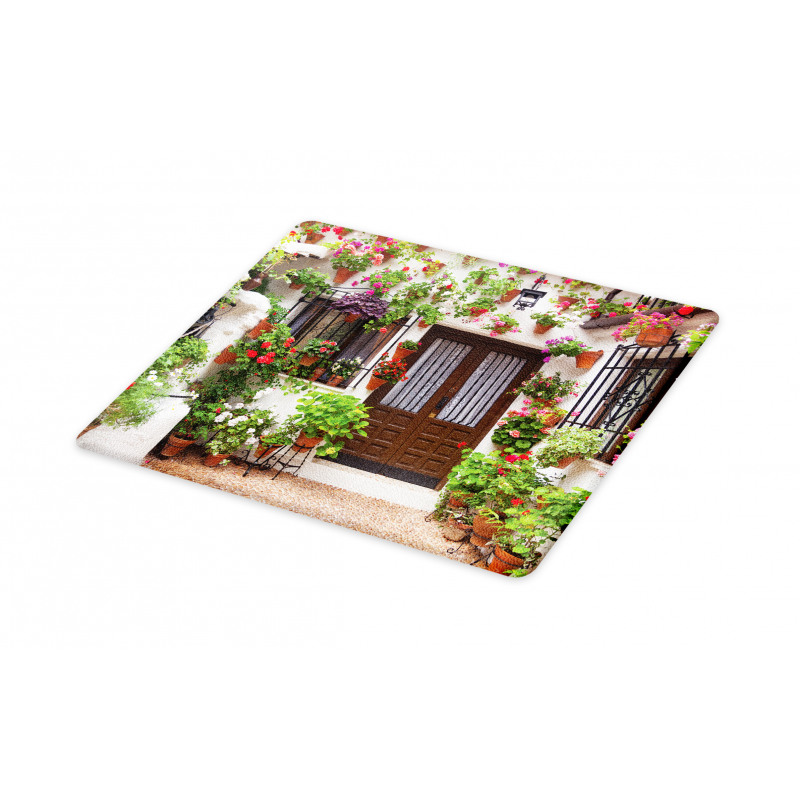 Bunch of Flowers Pots Cutting Board