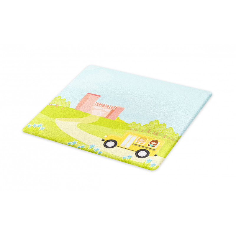 Vehicle on a Spring Day Cutting Board