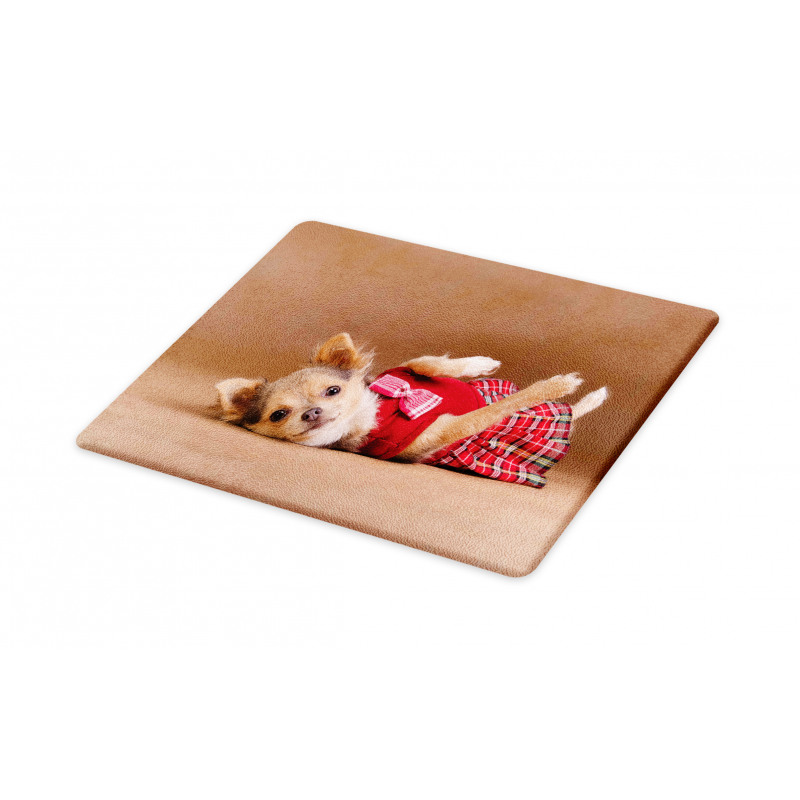 Puppy Wearing Kilt Photo Cutting Board