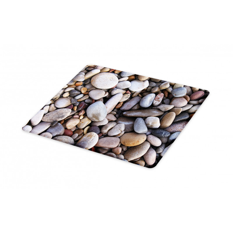 Pebbles by the Sea Beach Cutting Board