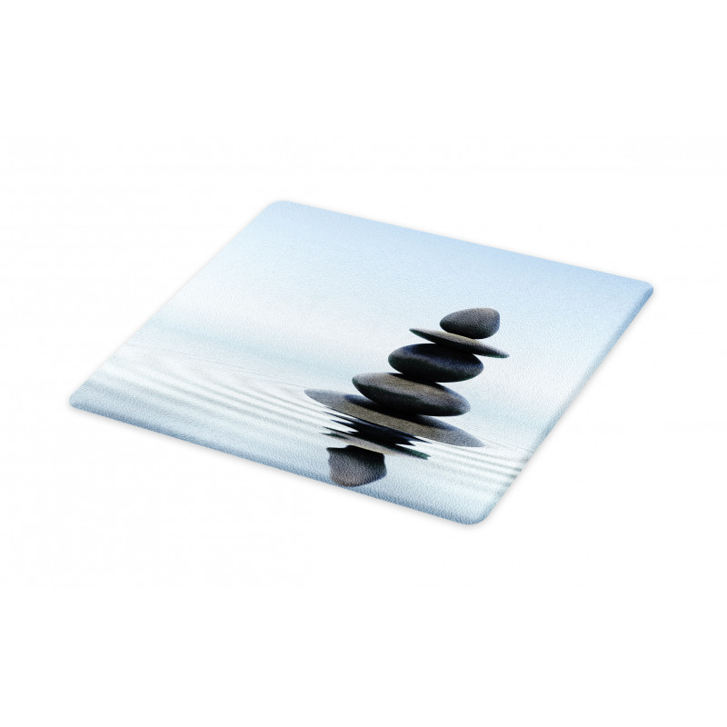 Stones in Water Calm Theme Cutting Board