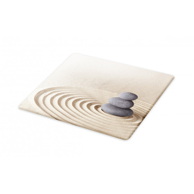 Swirls and Circles Stones Cutting Board