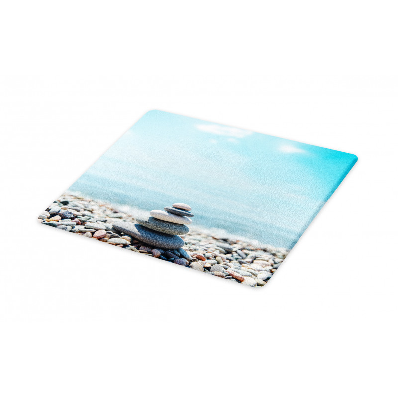 Pebbles by the Sea Beach Theme Cutting Board