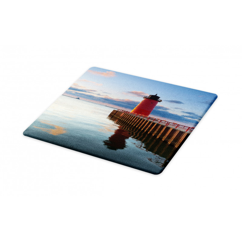 Calm Milwaukee Lighthouse Cutting Board