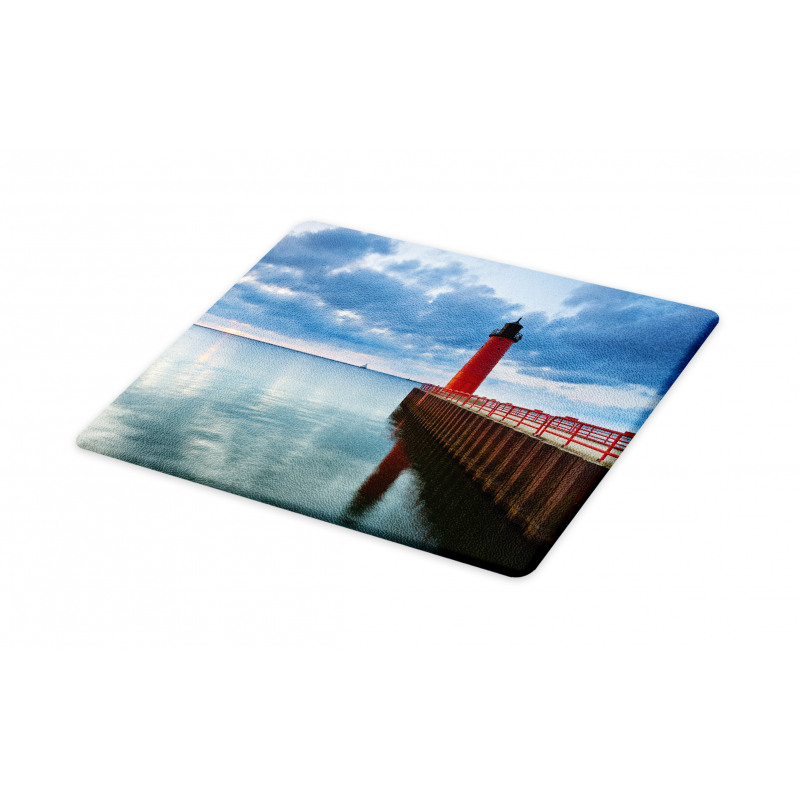 Dramatic Sky Lighthouse Cutting Board