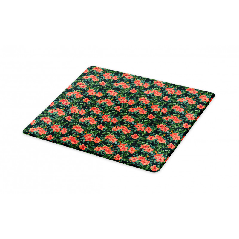 Exotic Hibiscus Luau Party Cutting Board