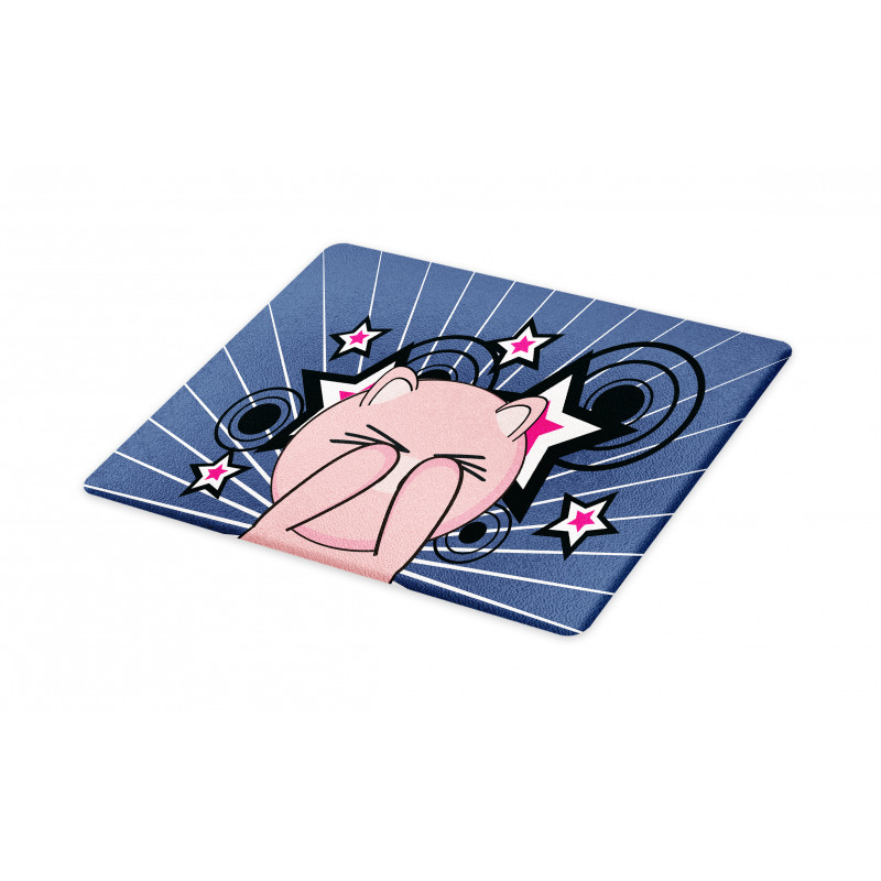 Piggie on Stars and Rays Cutting Board