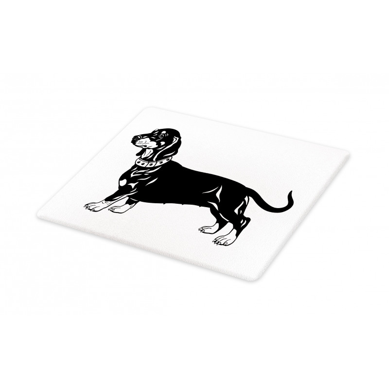 Long Torso Breed Dog Cutting Board