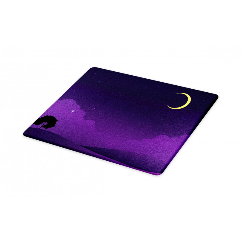 Nightfall with the Moon Cutting Board