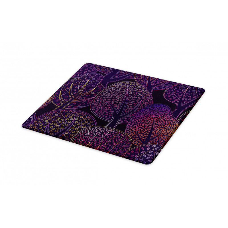 Forest Colorful Pattern Cutting Board