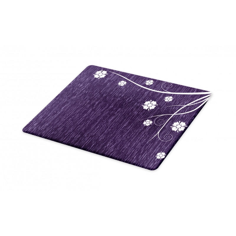 Violet Beauty Floral Cutting Board