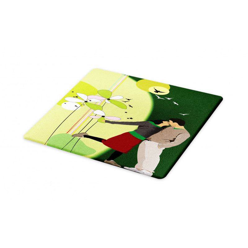 Abstract Love Composition Cutting Board