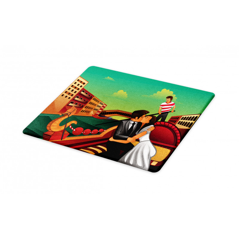 Romantic Couple on Gondola Cutting Board