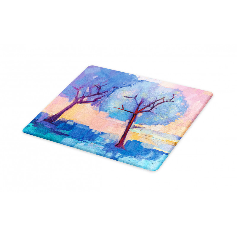 Abstract Nature Trees Cutting Board