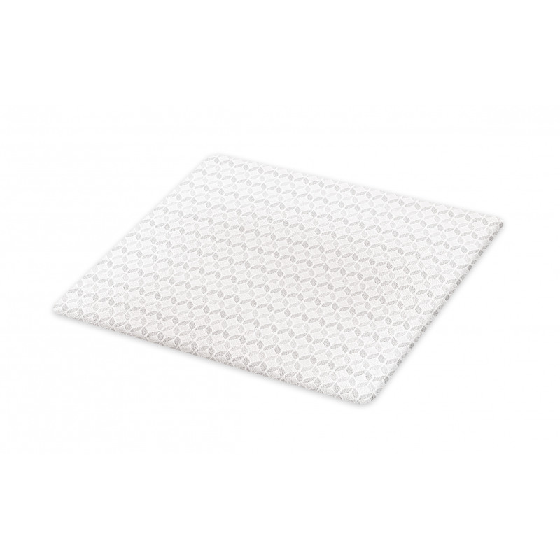 Geometric Pattern Greyscale Cutting Board