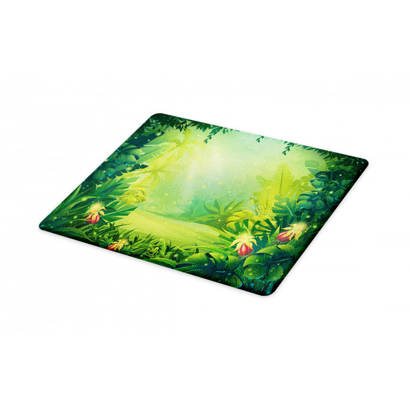 Cartoon Vivid Scene Cutting Board