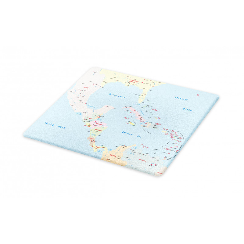 Caribbean Islands Cutting Board