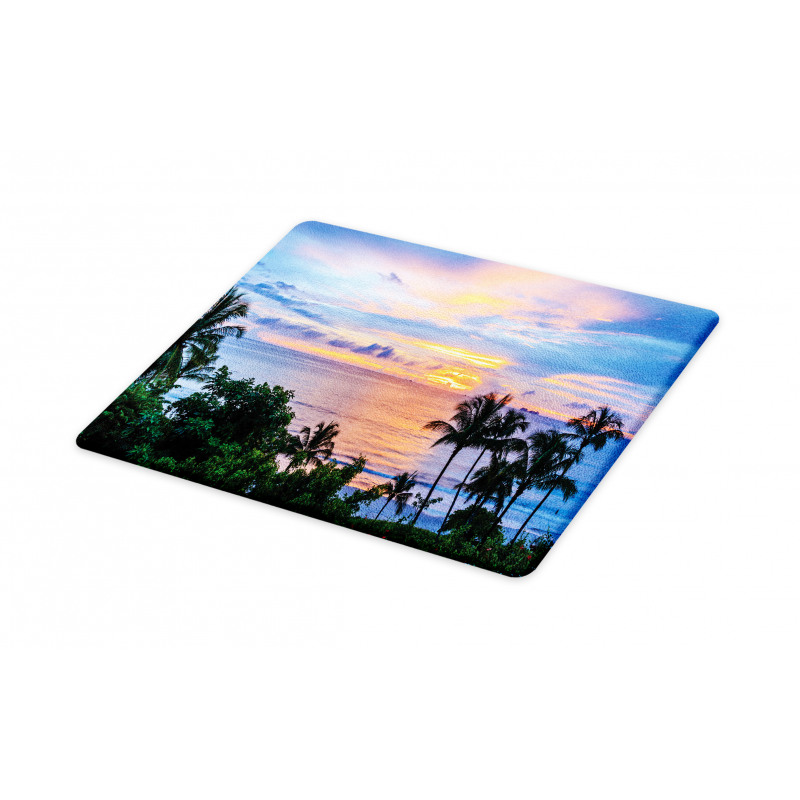 Serene and Tropical Cutting Board