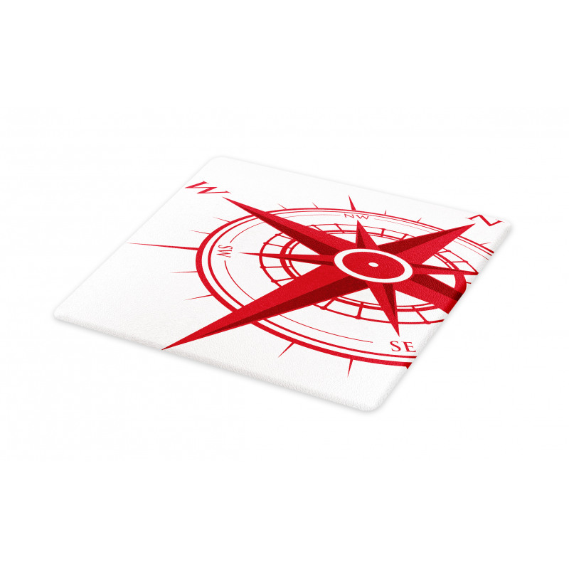 Angle Drawn Navigate Star Cutting Board