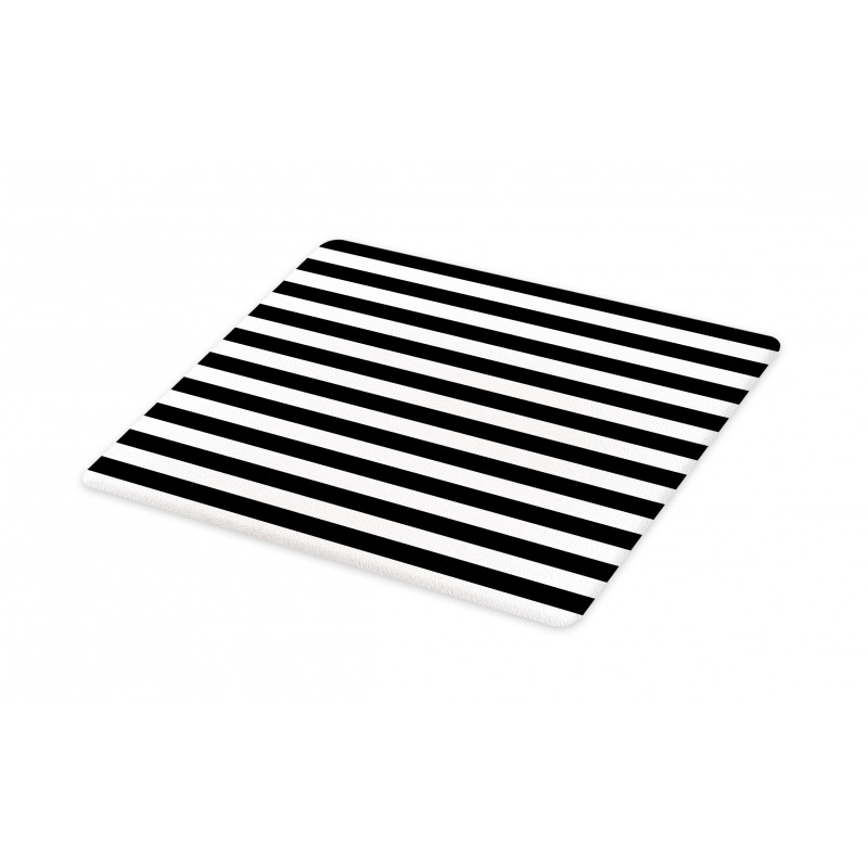 Monochrome Classic Striped Cutting Board