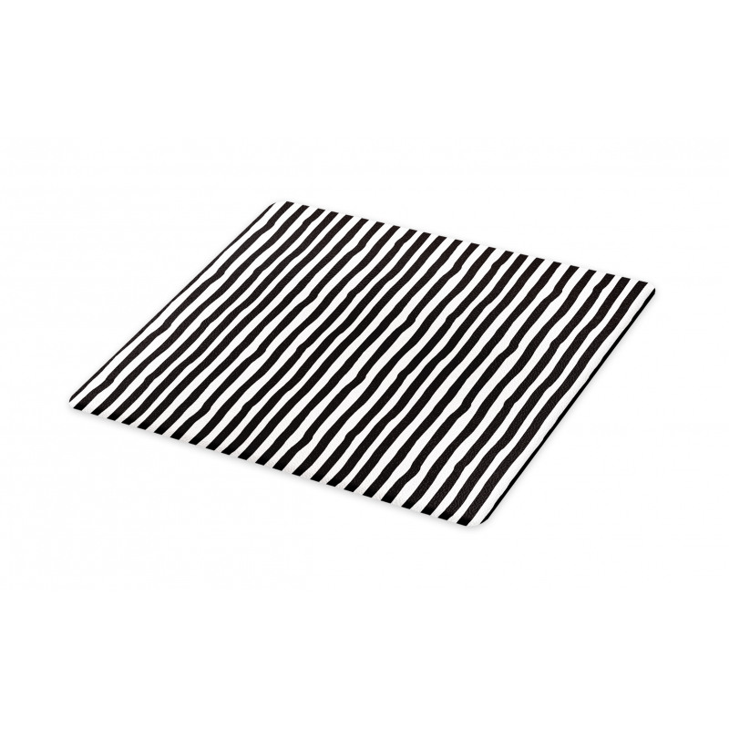 Irregular Vertical Lines Art Cutting Board