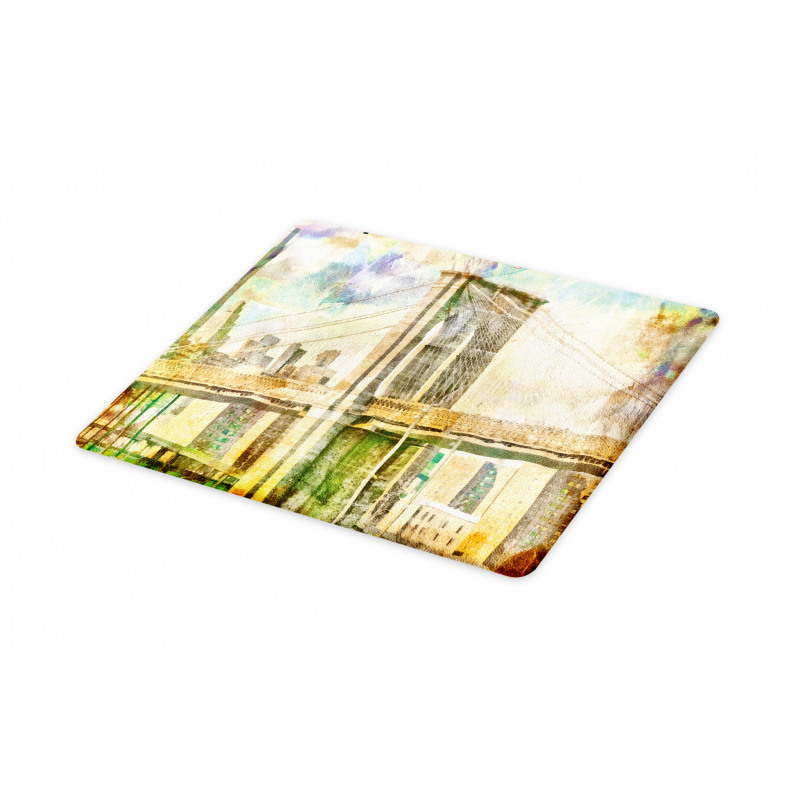 New York Brush Strokes Cutting Board