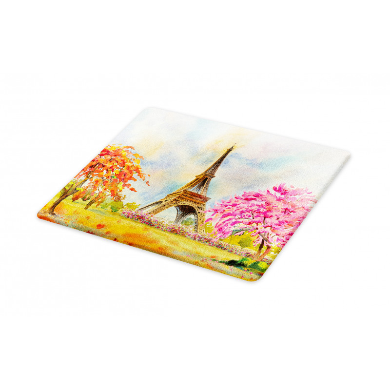 Paris European City Cutting Board