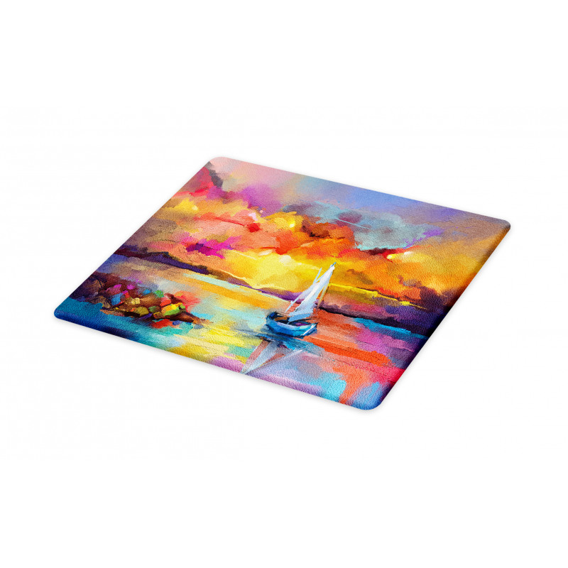 Impressionist Seascape Cutting Board