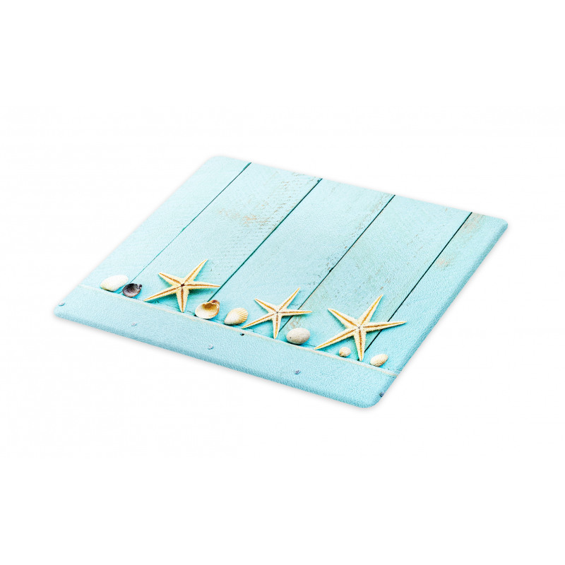 Nautical Stars Shell Cutting Board