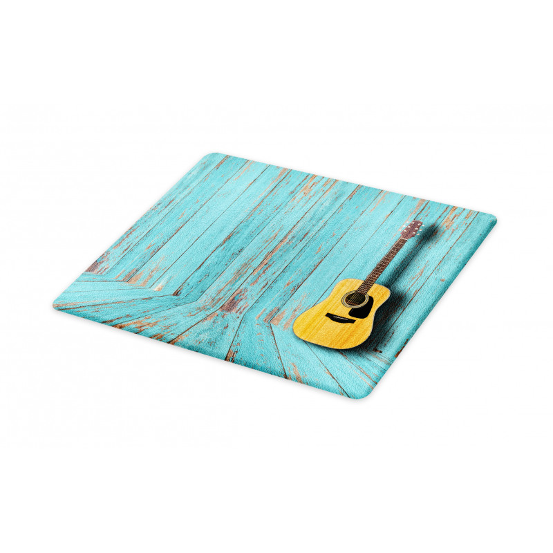 Guitar and Vintage Wall Cutting Board