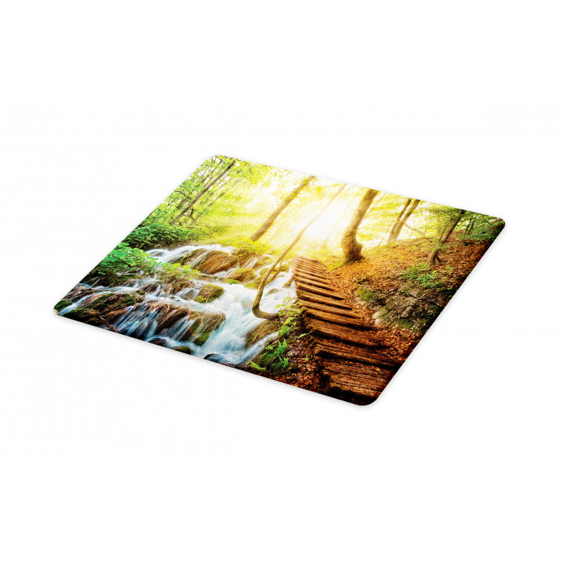 Deep Forest with Stream Cutting Board